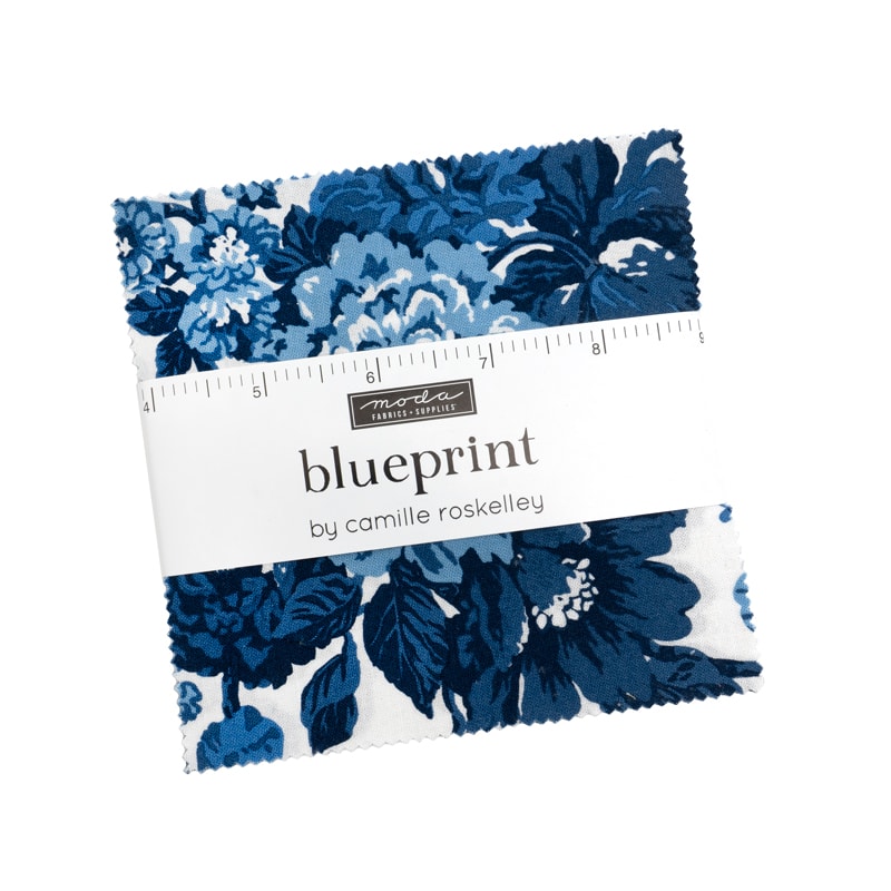 Blueprint Charm Pack | Camille Roskelley | 42 - 5" Squares
