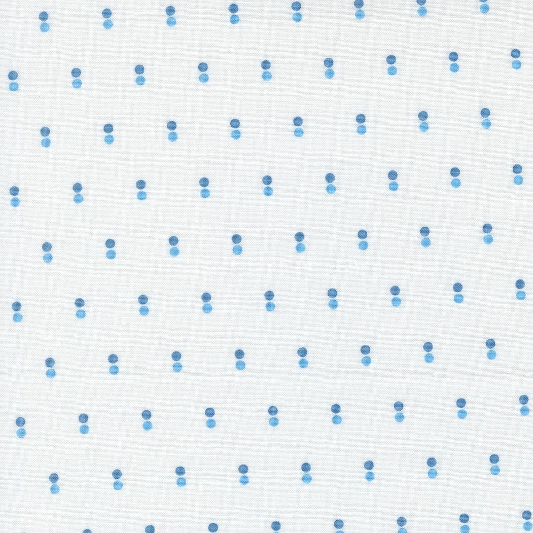 Blueprint Dots - White Harbor