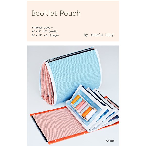 Booklet Pouch Pattern | Aneela Hoey