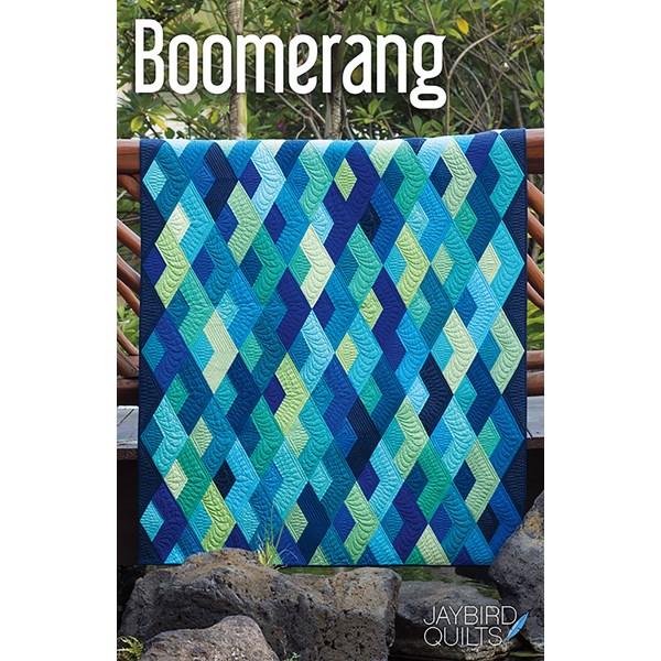 Boomerang Quilt Pattern by Jaybird Quilts