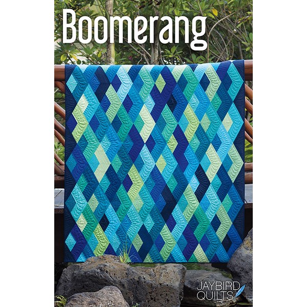 Boomerang Quilt Pattern by Jaybird Quilts