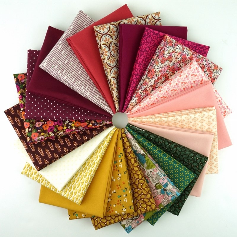 Bordeaux Fat Quarter Bundle | 22 FQs