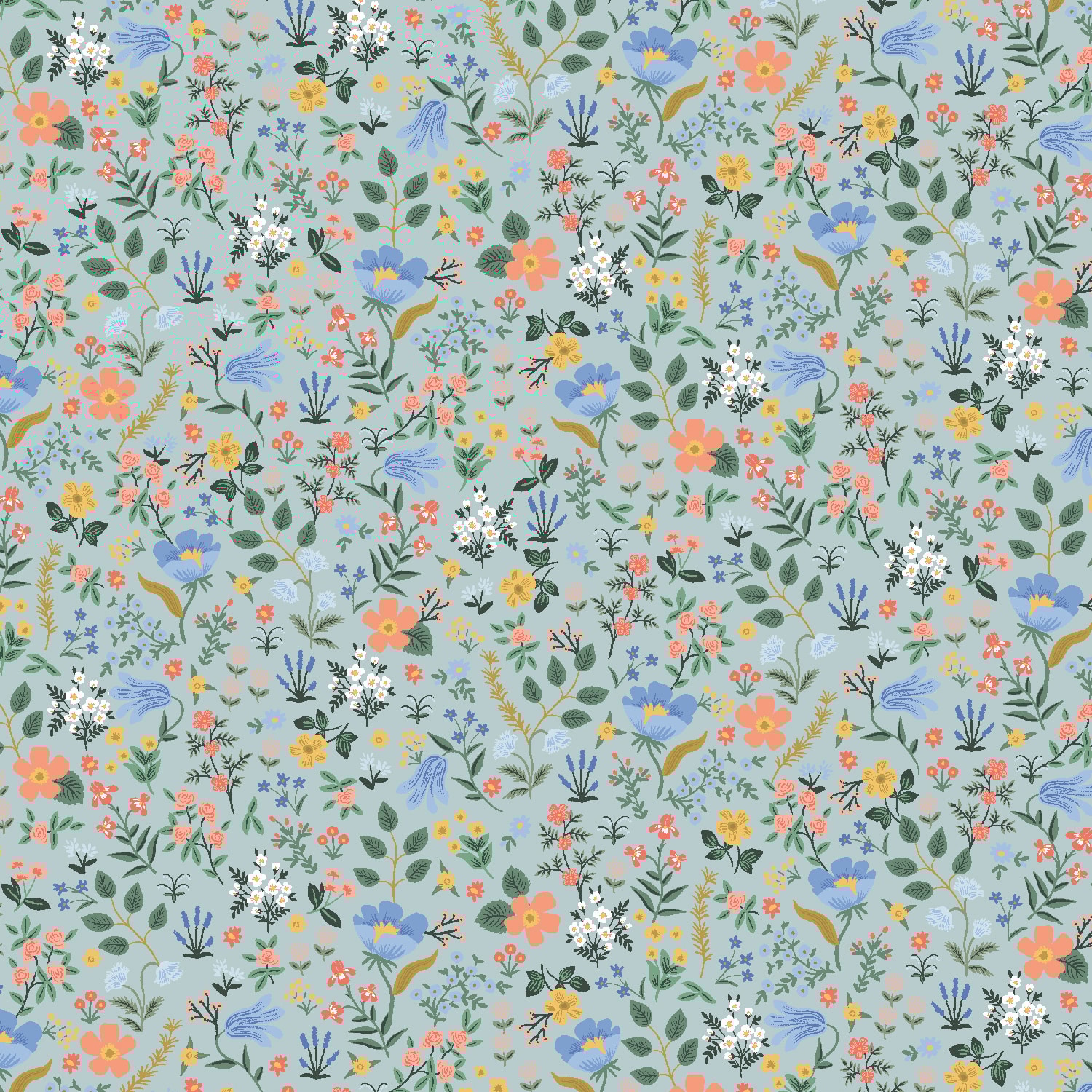 Bramble Fields - Light Blue