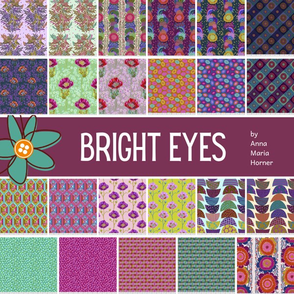 Bright Eyes Layer Cake | Anna Maria Horner | 42 PCs