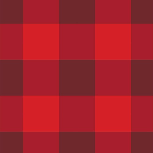 Buffalo Plaid - Fireplace