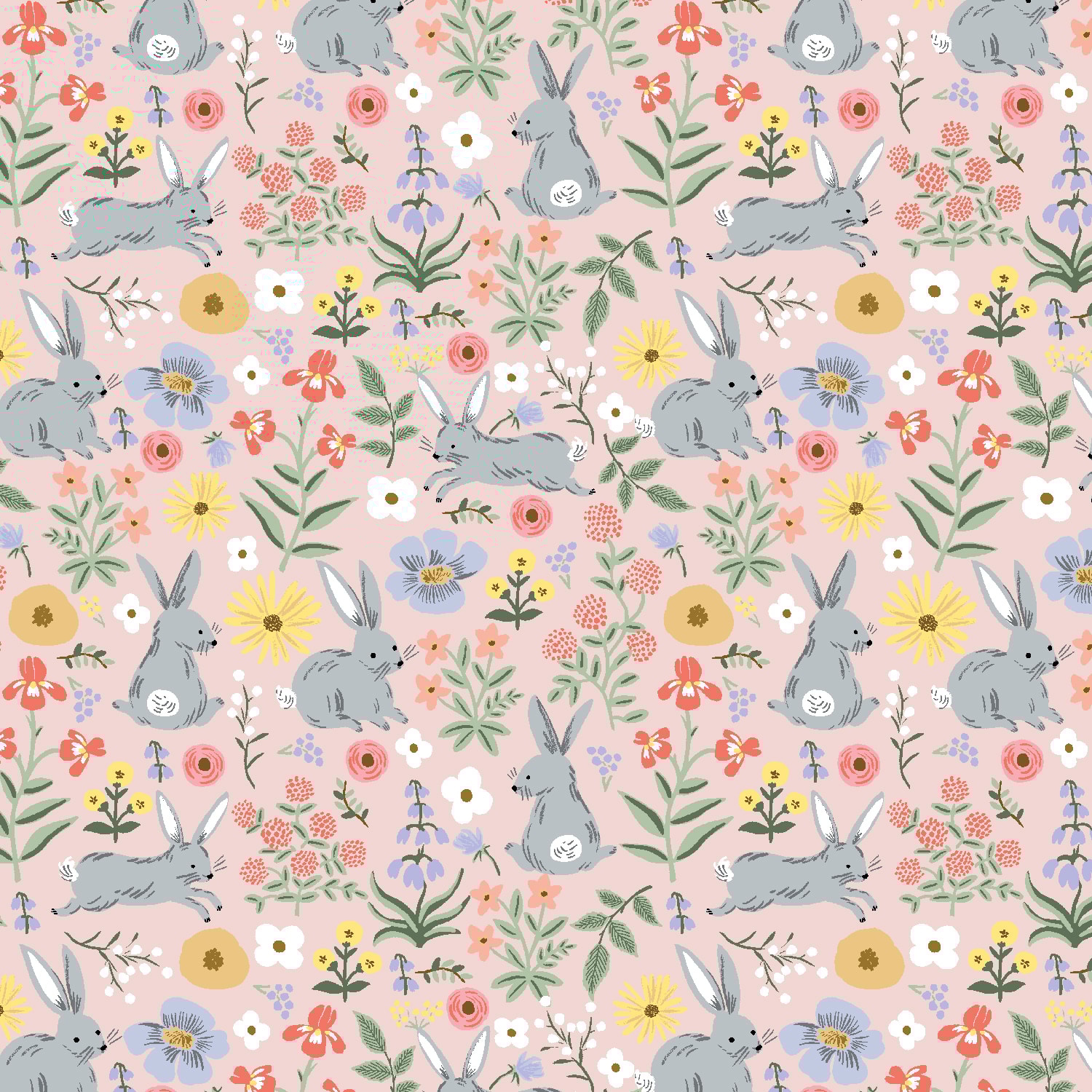 Bunny Floral - Pink