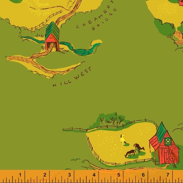 Buttercup Map - Green