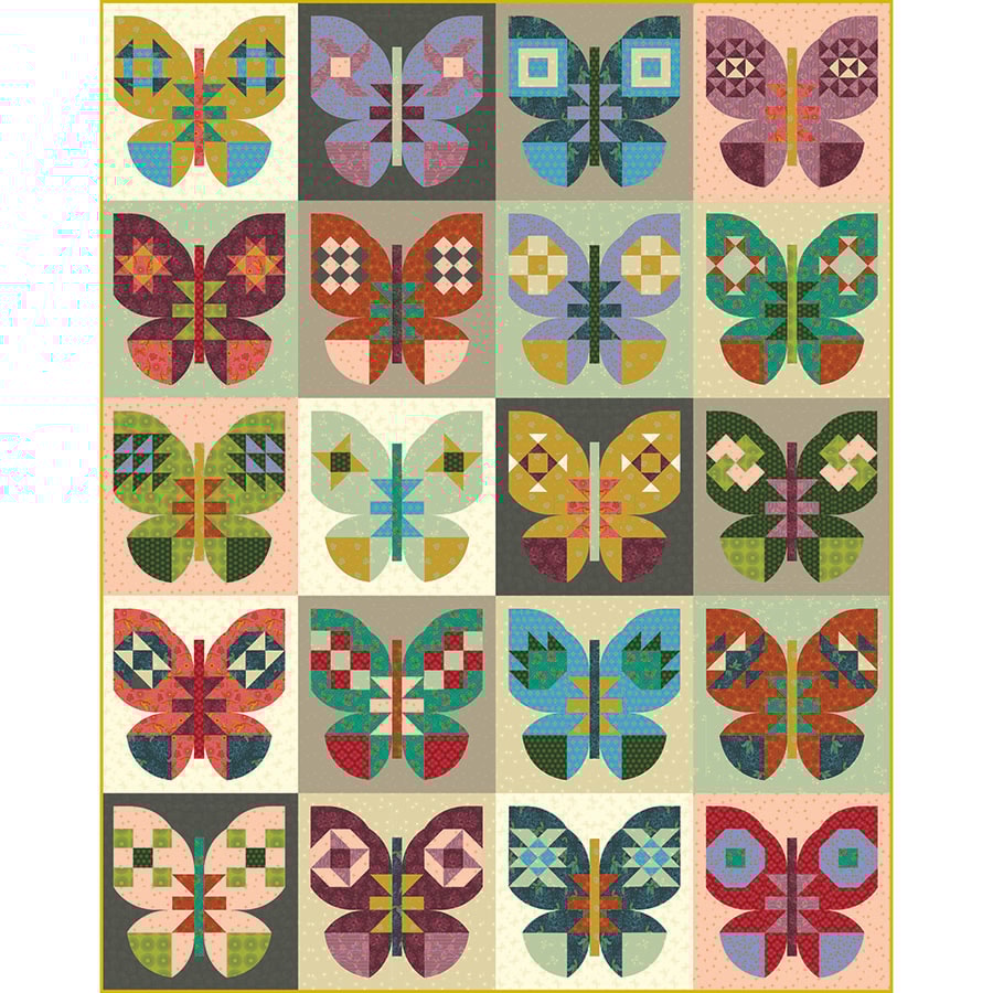 Butterfly Fields Quilt Kit | Field Cloth | Sew Kind of Wonderful
