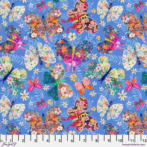Butterfly Paradise - Blue