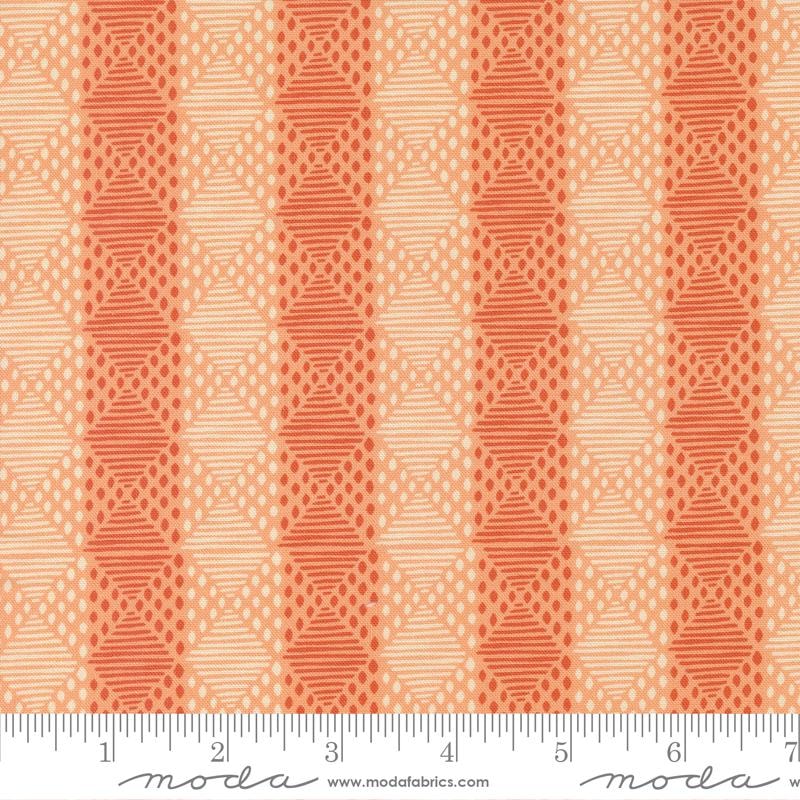 Cadence Stripe - Peach Blossom