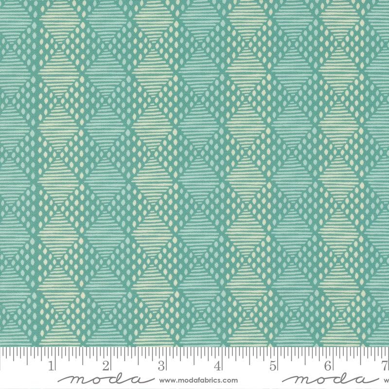 Cadence Stripe - Teal