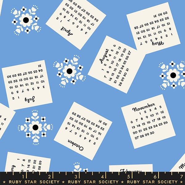 Calendar - Lindley Blue