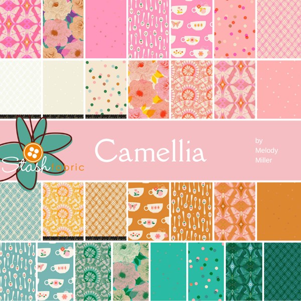 Camellia Jelly Roll | Melody Miller | 40PCs