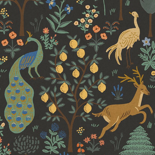 Camont Menagerie - CANVAS Black Metallic