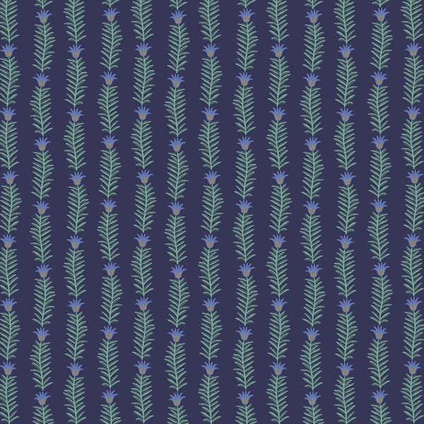 Camont Rousseau Vine - Navy Metallic