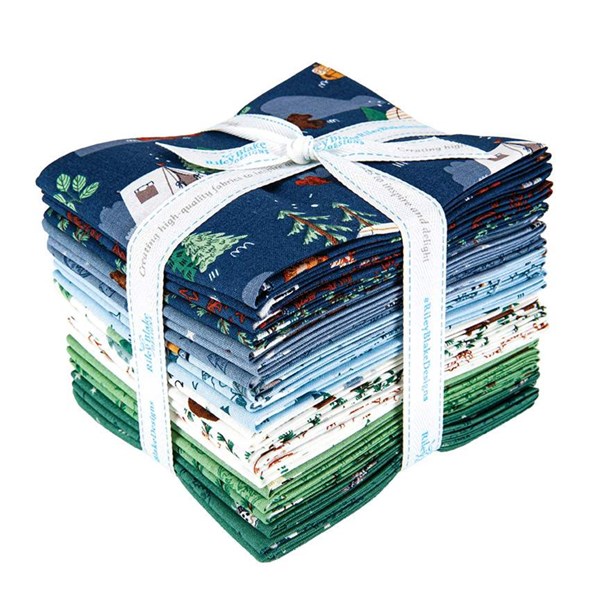 Camp Woodland Fat Quarter Bundle | 21 FQs