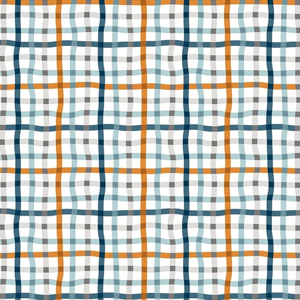 Campground Plaid - White Multi