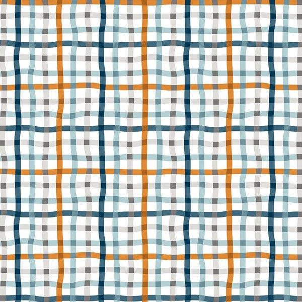 Campground Plaid - White Multi