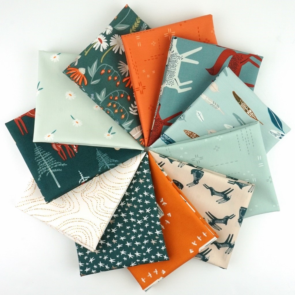 Campsite Fat Quarter Bundle | AGF Studio | 11 FQs