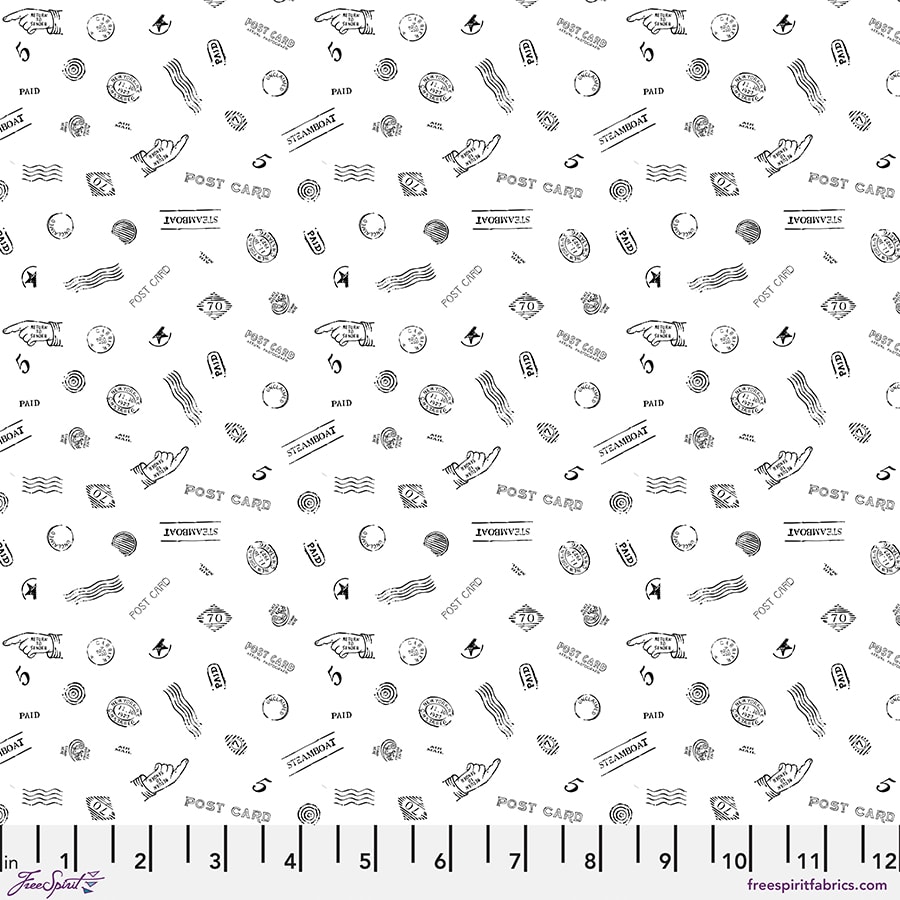 Cancellation Stamps - White