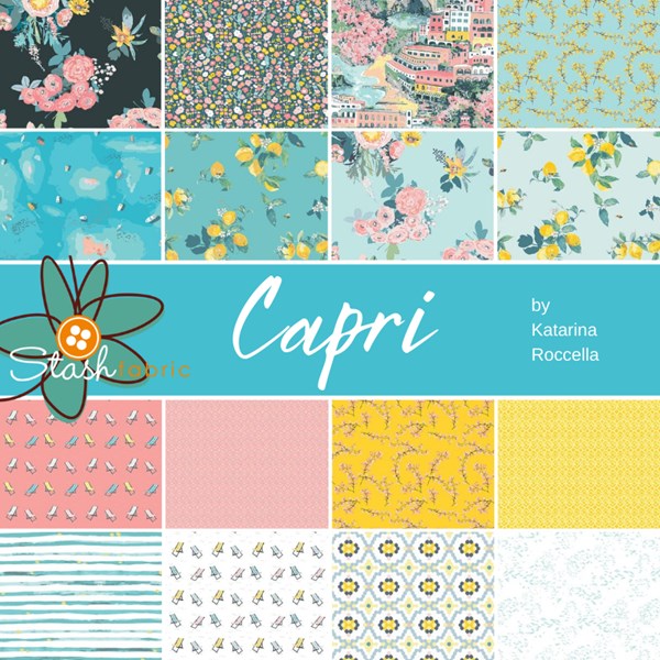 Capri Fat Quarter Bundle | Katarina Rocella | 16FQs