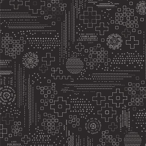 Sashiko Craft - Charcoal