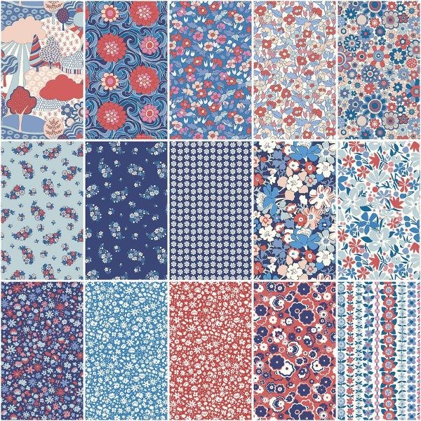 The Carnaby Collection 10" Stacker | Liberty Fabrics | 42 PCs