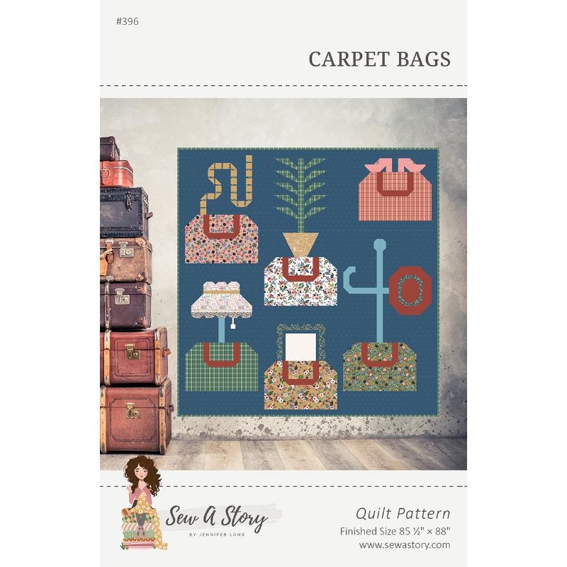 Carpet Bags Quilt Pattern | Jennifer Long