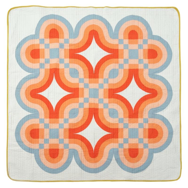Cascade Bloom Quilt Pattern | Toad & Sew
