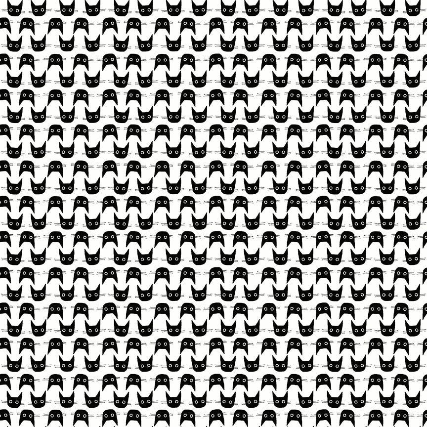 Cat Heads - White