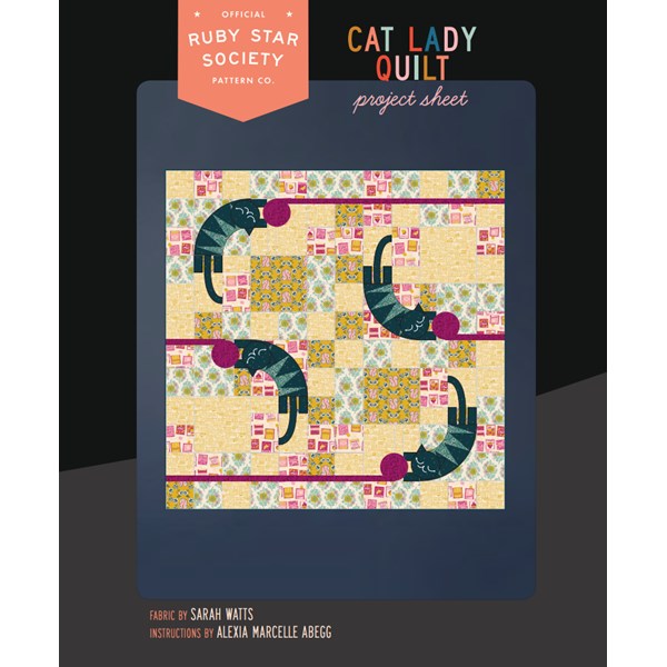 Cat Lady Quilt Pattern