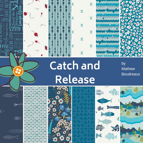 Catch and Release Fat Quarter Bundle 