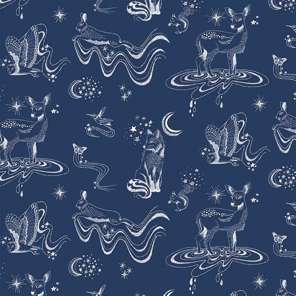 Celestial Animals - Navy