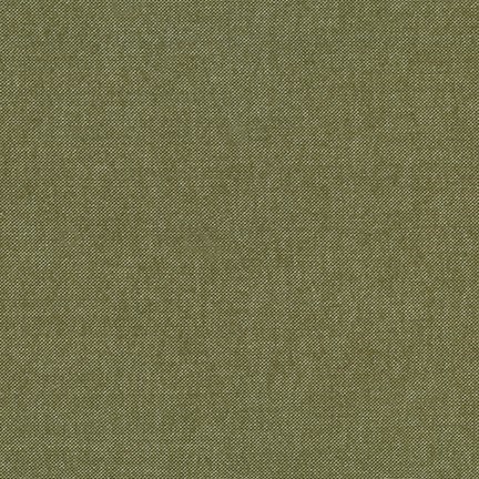 Chambray Flannel in Olive