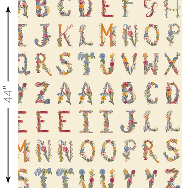 Chapter Two Joyeux Alphabet 36" Panel - Two