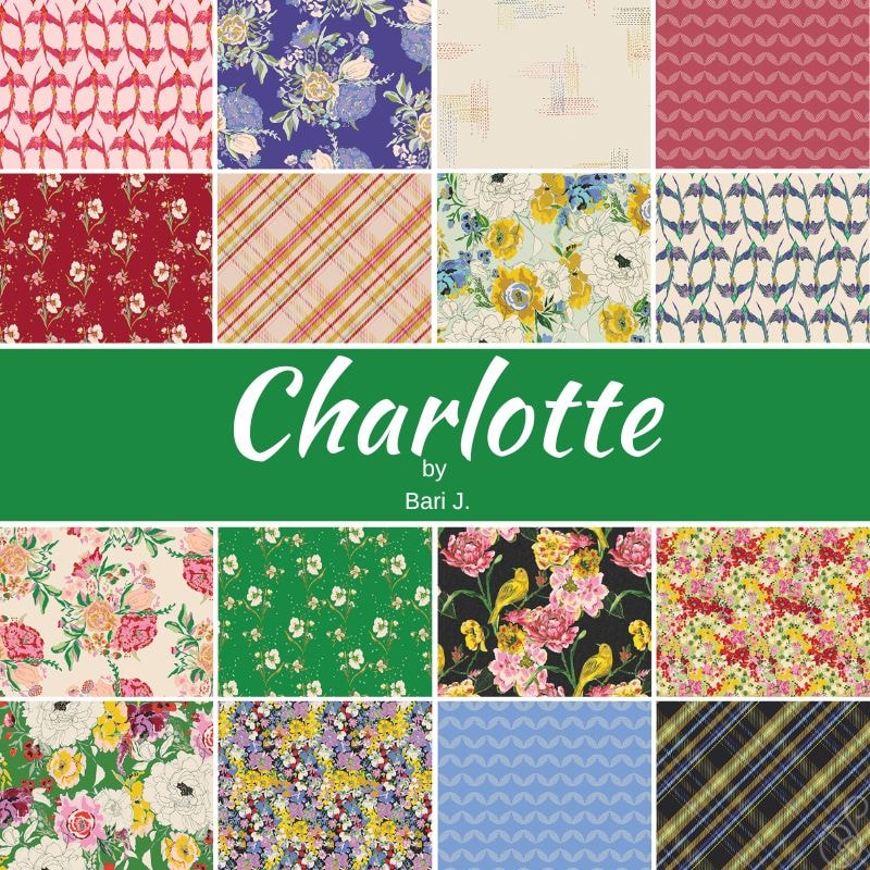 Charlotte Fat Quarter Bundle | Bari J. | 16 FQs