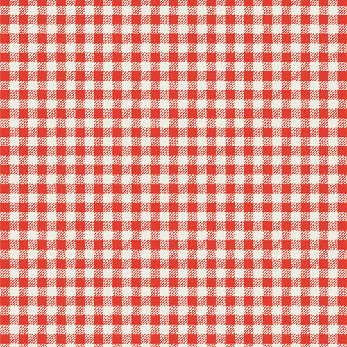Checkered Charm - Red