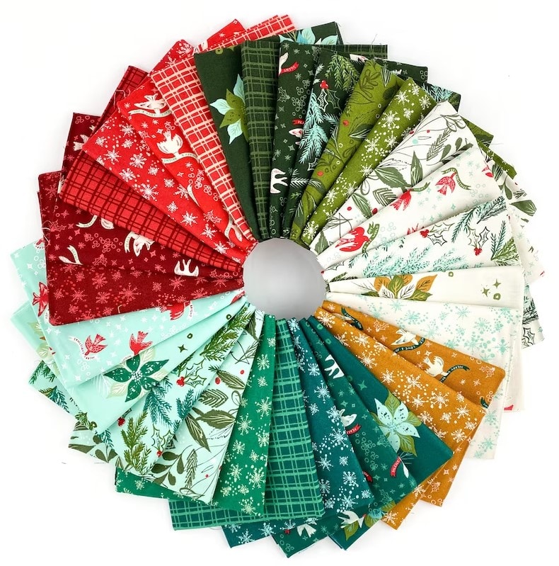 Cheer & Merriment Fat Quarter Bundle, Fancy That Design House Co, 30 FQS, SKU: 45530AB