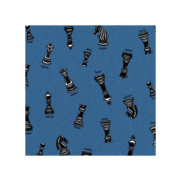 Chess Pieces - Blue