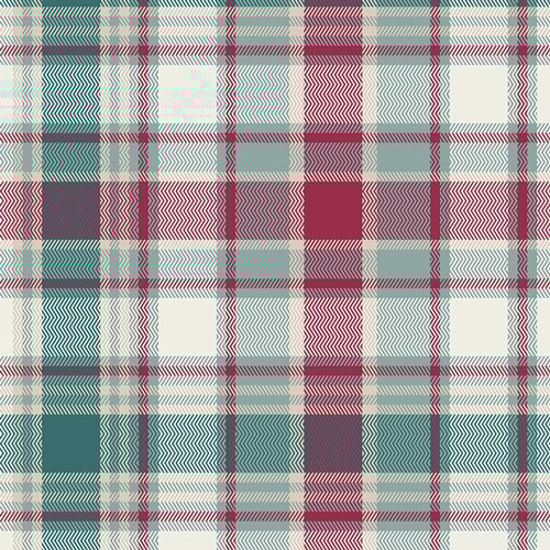 Chevron Plaid - Eucalyptus