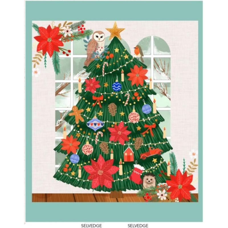 Cozy Christmas Panel | 36" x 44" PANEL
