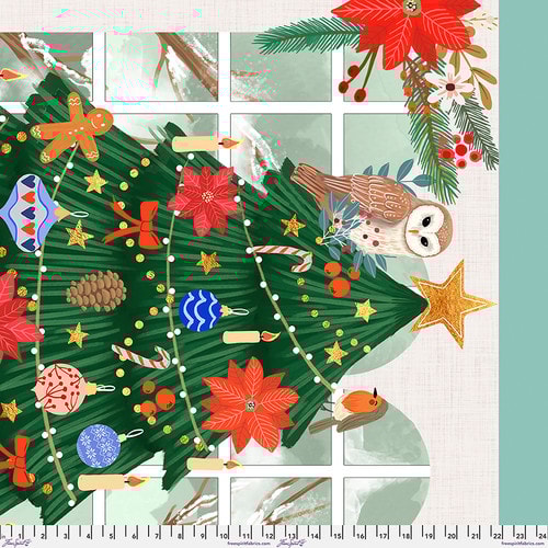 Cozy Christmas Panel | 36" x 44" PANEL