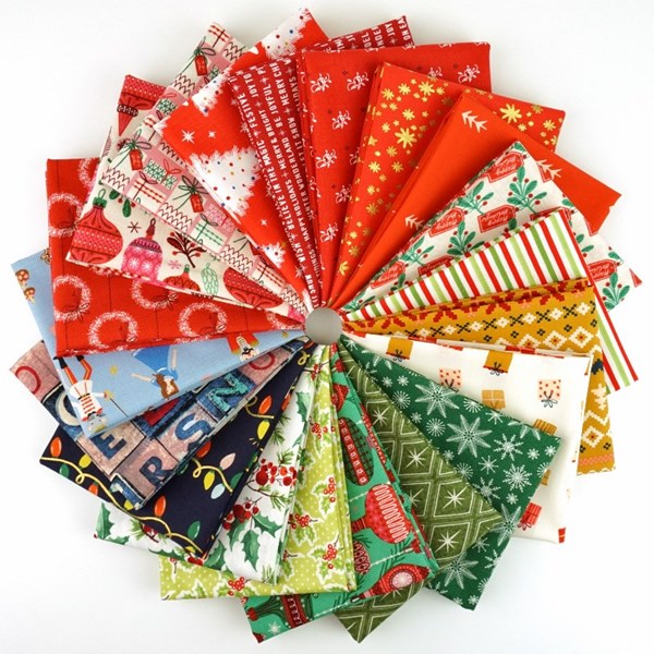 Christmas Cheer Fat Quarter Bundle | 20 FQs