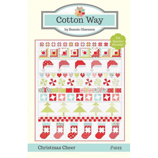 Christmas Cheer Quilt Pattern by Cotton Way