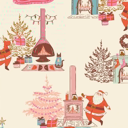 have a good time キャンバス Christmas Eve Fabric Yardage | SKU: CCA258914 | Stash Fabrics