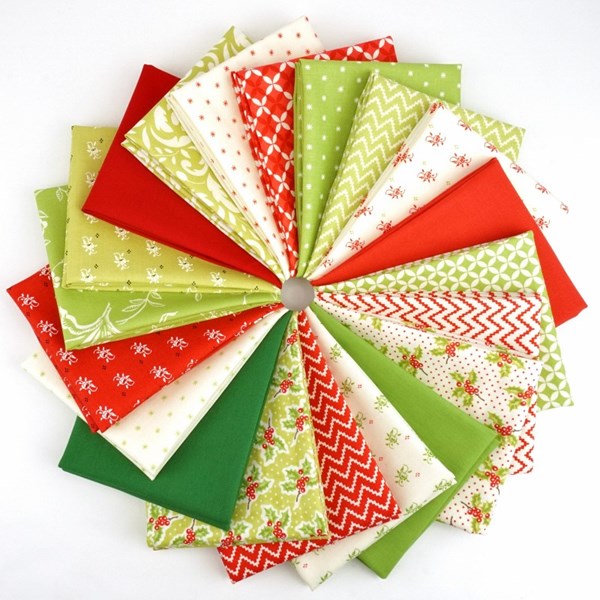 Christmas Figs II Fat Quarter Bundle | Fig Tree & Co. | 20 FQs