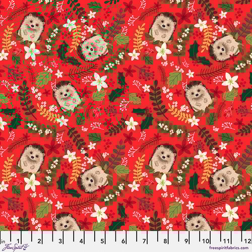 Christmas Hedgehog - Red