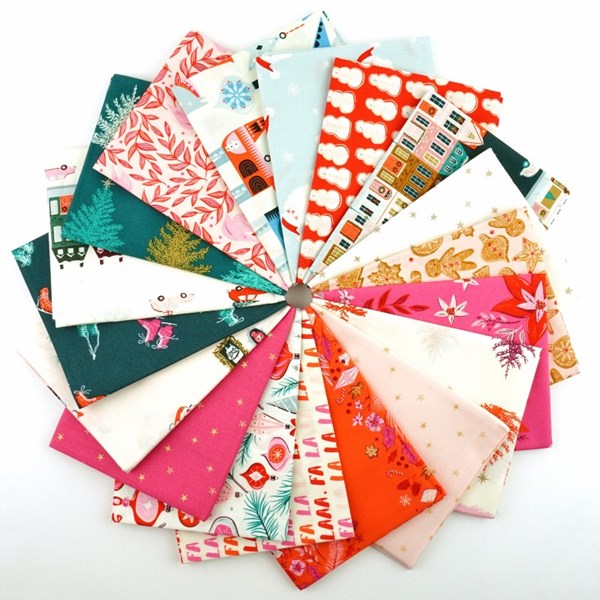 Christmas in the City Fat Quarter Bundle | AGF Studio | 18 FQs