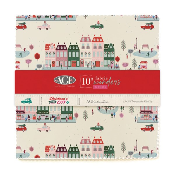 Christmas in the City Layer Cake | AGF Studio | 42 PCs