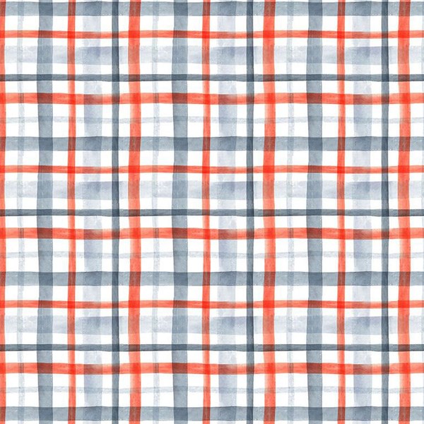 Christmas Plaid - White